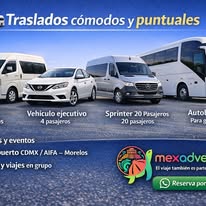 Unidades de traslado MexAdventure