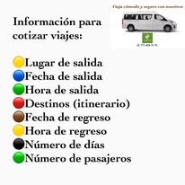 Información para cotizar viajes MexAdventure